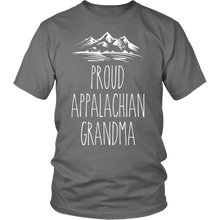 Proud Appalachian Grandma T-shirt Silver design