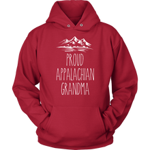 Proud Appalachian Grandma Hoodie Sweatshirt Silver design