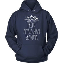 Proud Appalachian Grandma Hoodie Sweatshirt Silver design